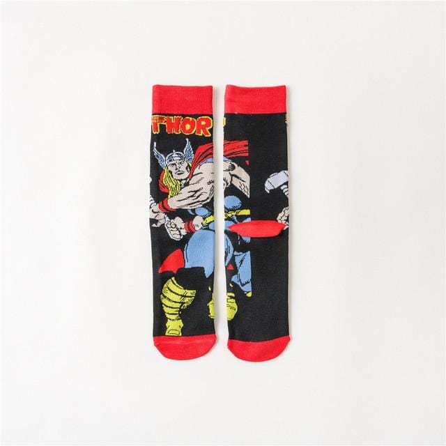 2020 Funny cartoon anime print socks rabbit duck fashion personalized novelty men women comfort breathable blue gray cotton sock