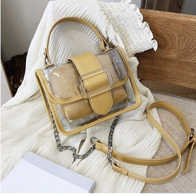 Transparent Small Bag Crossbody Bags For Women 2020 Summer Cut Lady Shoulder Messenger Bag Female Travel Handbags