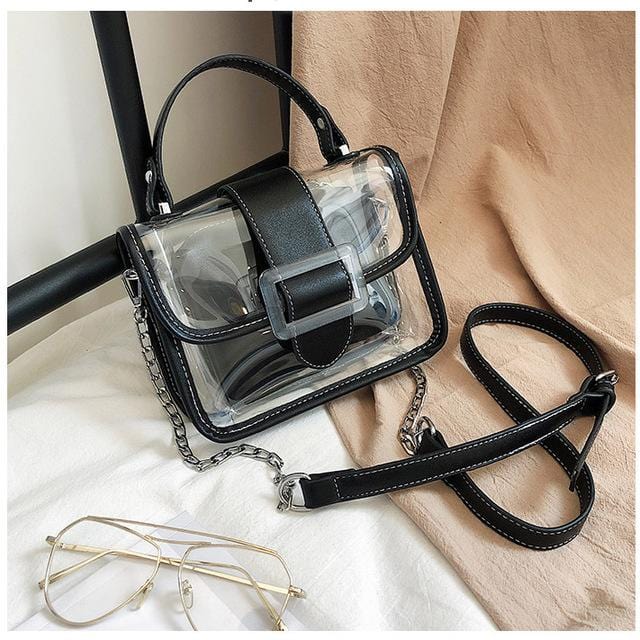 Transparent Small Bag Crossbody Bags For Women 2020 Summer Cut Lady Shoulder Messenger Bag Female Travel Handbags