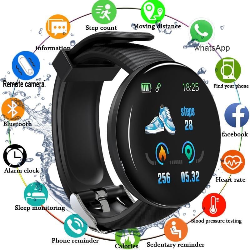 Sport Smart Watch Men Smartwatch Women Smart Watch Blood Pressure Heart Rate Monitor Waterproof Smartwatch Watch For Android IOS