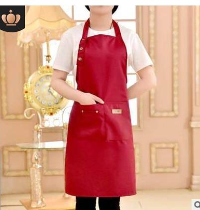 Pure Color Cooking Kitchen Apron For Woman Men Chef Waiter Cafe Shop BBQ Hairdresser Aprons Bibs Kitchen Accessory Dropshipping