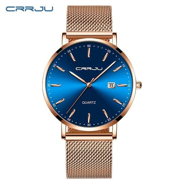 CRRJU luxe mode femme Bracelet montre femmes décontracté étanche Quartz dames robe montres cadeau amant horloge relogio feminino