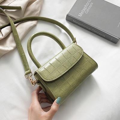 Sacs à bandoulière motif Crocodile pour femmes, petit sac à main à chaîne, petit sac en cuir PU, sacs de soirée de styliste pour dames, 2020