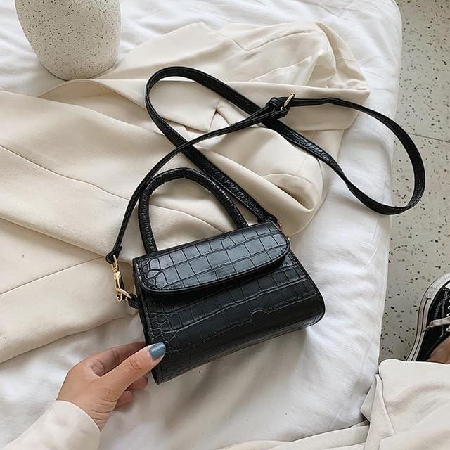 Sacs à bandoulière motif Crocodile pour femmes, petit sac à main à chaîne, petit sac en cuir PU, sacs de soirée de styliste pour dames, 2020