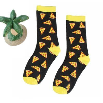 Frauen glücklich lustige Socken mit Druck Kunst süße warme Wintersocken mit Avocado Sushi Essen Baumwolle Mode Harajuku Unisex Socke 1 Paar