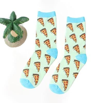 Frauen glücklich lustige Socken mit Druck Kunst süße warme Wintersocken mit Avocado Sushi Essen Baumwolle Mode Harajuku Unisex Socke 1 Paar