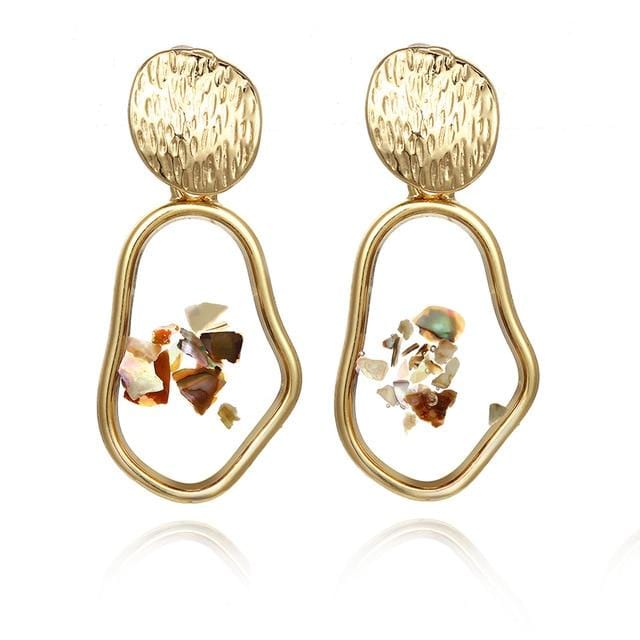 Boucles d'oreilles de déclaration de mode 2019 grandes boucles d'oreilles géométriques pour les femmes suspendues boucles d'oreilles goutte boucle d'oreille bijoux modernes