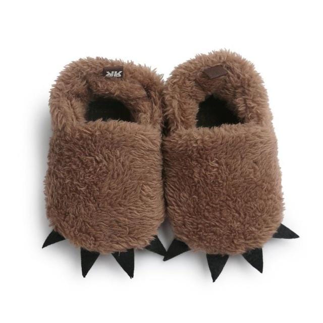 Bébé hiver bottes mignonnes chaud bébé bottes monstre griffe bébé mocassins chaussures bébé bottes nouveau-né infantile intérieur nouveau