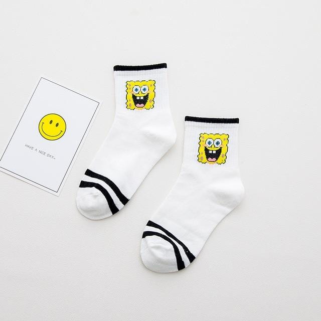 High Quality Cute Elegant Lovely Kawaii Cartoon Sweet Harajuku Cotton Women Socks Animals Character Casual Short Socks Hot