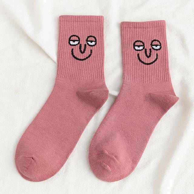 Unisex Surprise Mid Herrensocken Harajuku Bunte lustige Socken Herren 100 Baumwolle 1 Paar Kawaii Größe 35-42