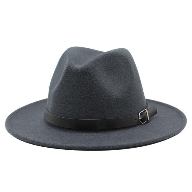 free shipping 2019 new Fashion men fedoras women's fashion jazz hat summer spring black woolen blend cap outdoor casual hat