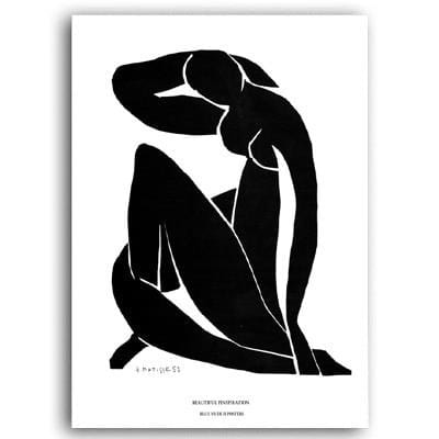 Vintage Abstract Matisse Line Figure Minimalist Europe Canvas Painting Posters Prints Wall Art Pictures Living Room Home Decor