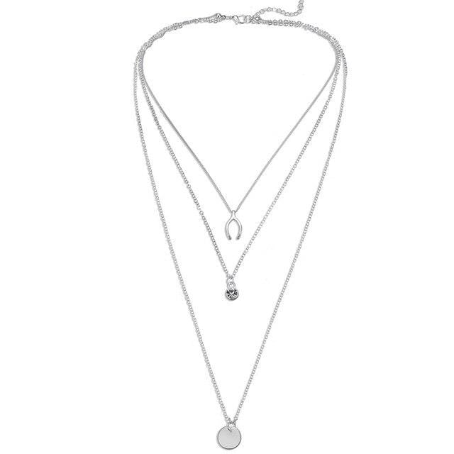 Collier ras du cou petit coeur pour femme chaîne en argent doré Smalll amour COLLIER PENDENTIF en collier Boho Chocker collier bijoux