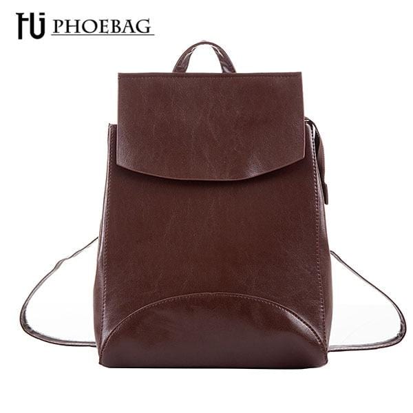 HJPHOEBAG nouveau haute qualité femmes sacs à dos mode adolescent filles sac d'école PU Mochila fermeture éclair étudiants épaule sac HJ-811