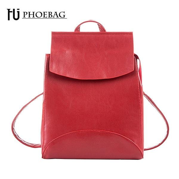 HJPHOEBAG nouveau haute qualité femmes sacs à dos mode adolescent filles sac d'école PU Mochila fermeture éclair étudiants épaule sac HJ-811