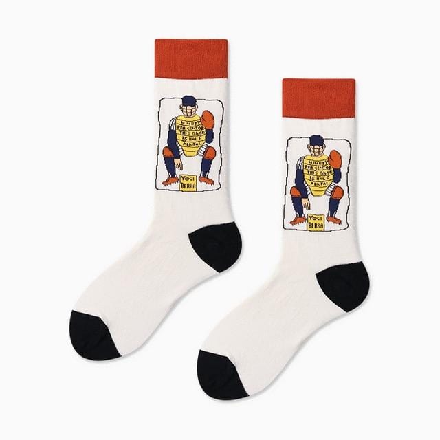 Paare Outdoor Skateboard Sox Herbst/Winter Kreative Abstrakte Kunst Harajuku Hip Hop Straßen Gezeiten Socke Bunte Glückliche Lustige Socken