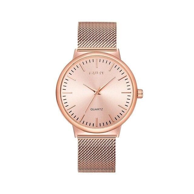 GAIETY Fashion Brand 4pcs/Set Dress Women Rose Gold Watches Luxury Ladies Wrist Watch Female Quartz Clock Bracelet reloj mujer