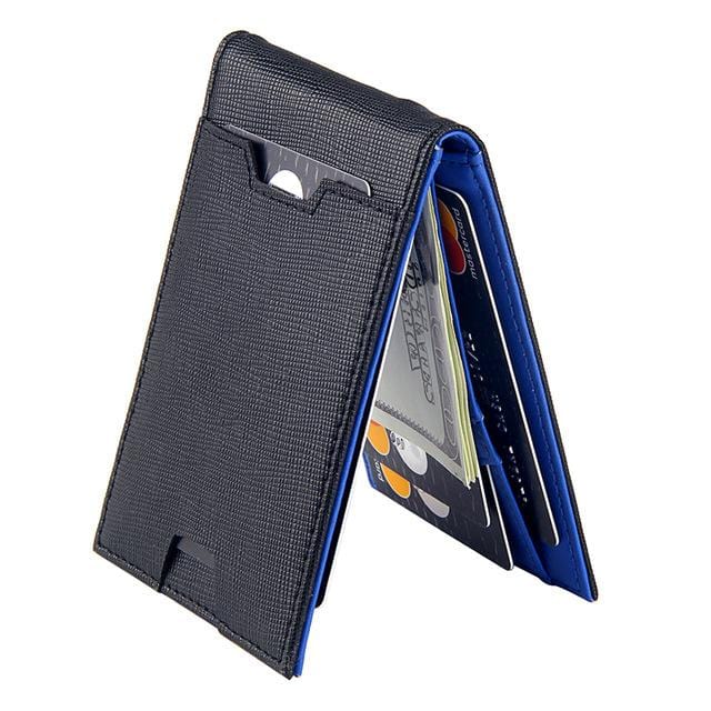 Fashion Men Wallet Casual Multi-card Position Credit Card Holder Ultra Thin Coin Purse For Men Portable Bifold Male Clutch Bag