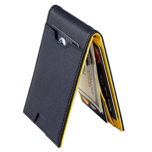 Fashion Men Wallet Casual Multi-card Position Credit Card Holder Ultra Thin Coin Purse For Men Portable Bifold Male Clutch Bag