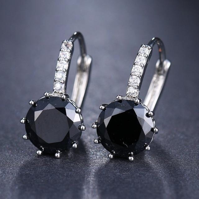 EMMAYA Fashion 10 Colors AAA CZ Element Stud Earrings For Women Wholesale Chea Factory Price