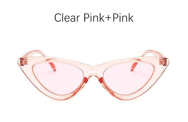 cat eye shade for women fashion sunglasses brand woman vintage retro triangular cateye glasses oculos feminino sunglasses Sexy