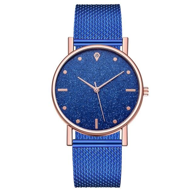 Horloge Vrouwen Dress Roestvrij Stalen Band Analoge Quartz Horloge Fashion Luxe Dames Golden Rose Gouden Horloge Klok Analoge