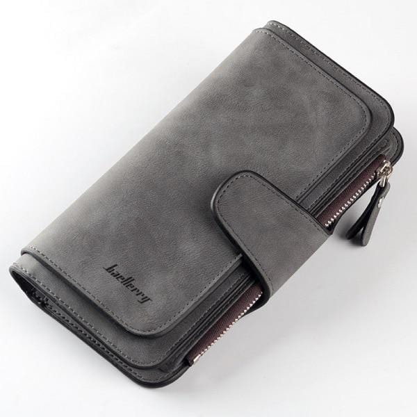 Baellerry Leather Women Wallets Coin Pocket Hasp Card Holder Money Bags Casual Long Ladies Clutch Phone Wallet Women Purse W195