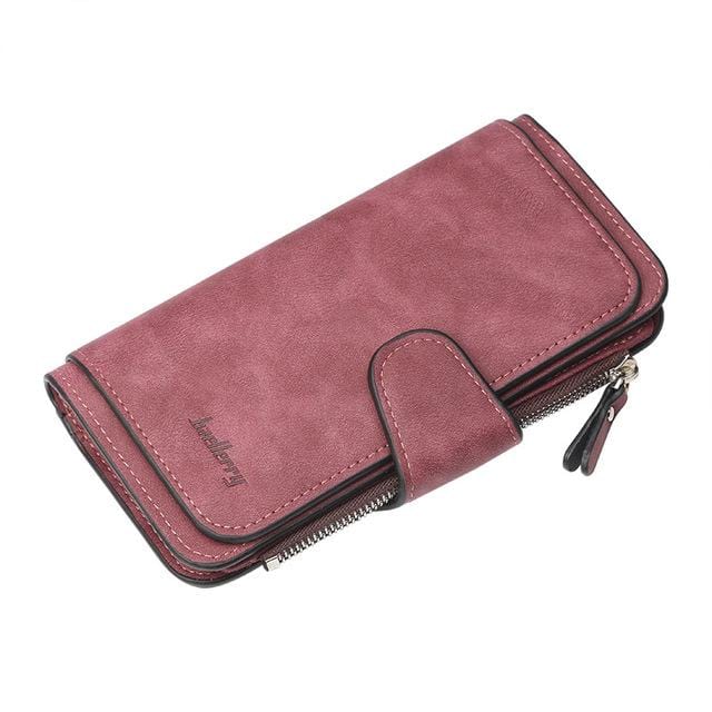 Baellerry Leather Women Wallets Coin Pocket Hasp Card Holder Money Bags Casual Long Ladies Clutch Phone Wallet Women Purse W195