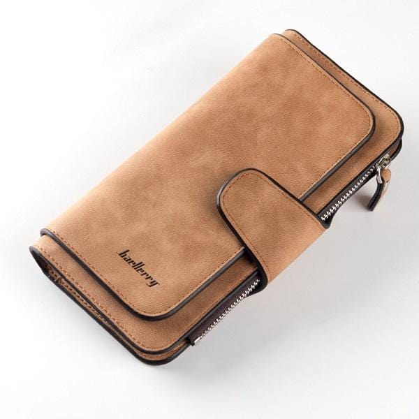 Baellerry Leather Women Wallets Coin Pocket Hasp Card Holder Money Bags Casual Long Ladies Clutch Phone Wallet Women Purse W195