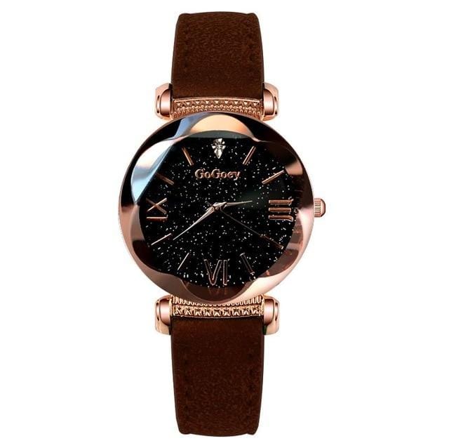 Gogoey femmes montres 2019 luxe dames montre ciel étoilé montres pour femmes mode bayan kol saati diamant Reloj Mujer 2019