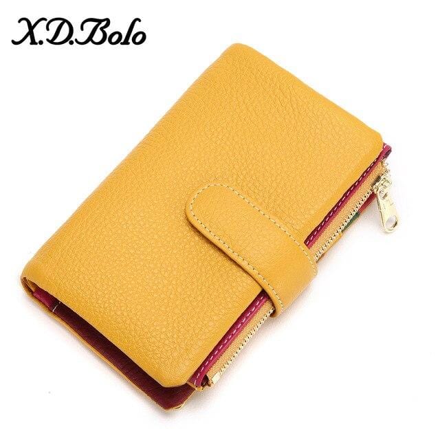 XDBOLO Women's Wallet Short Women Coin Purse Fashion Wallets For Woman Card Holder Ladies Wallet Female Hasp Clutch For Girl