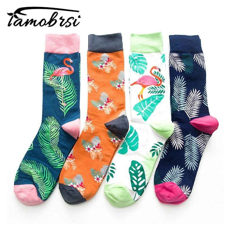 2018 Style Butterfly Fashion Socks Short Pattern Funny Cotton Socks Women Winter Men Unisex Plant Short Socks Female