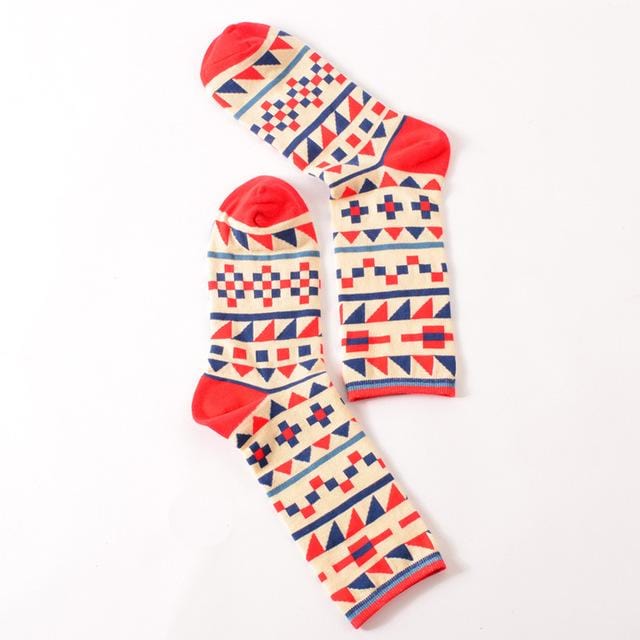 Cute Happy Socks Pink Women Men Short Cotton Socks With Print Casual Harajuku Designer Art Female Fashion For Couple Funny Socks