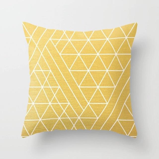 ZENGA Geometric Nordic Cushion Cover decorative cushion Throw Pillow Cover Polyester Cushion Case Sofa Bed Decorative Pillowcase