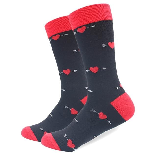 Chaussettes en coton peigné de haute qualité, motif Animal, Tube Long, drôles et heureux pour hommes, nouveauté, équipe de Skateboard, chaussettes folles décontractées