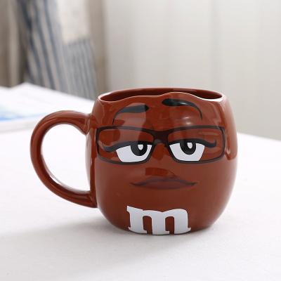 680ml Beans Drinking Ceramic Cup Colored Cafe Oatmeal Coffee Mug Glaze Coffee Milk Water Tea Mugs Fashion Drinkware