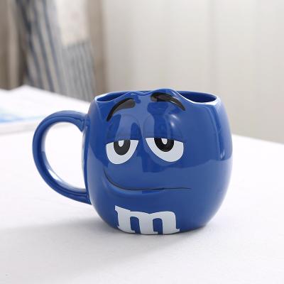 680ml Beans Drinking Ceramic Cup Colored Cafe Oatmeal Coffee Mug Glaze Coffee Milk Water Tea Mugs Fashion Drinkware