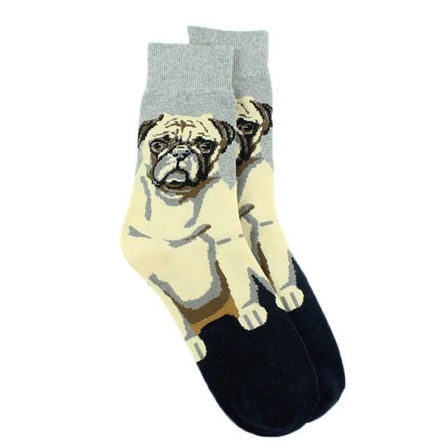 Men's Cotton Funny Socks Harajuku Creative Animal Food Happy Socks Men Dress Wedding Novelty Socks Clacetines Hombre Divertidos