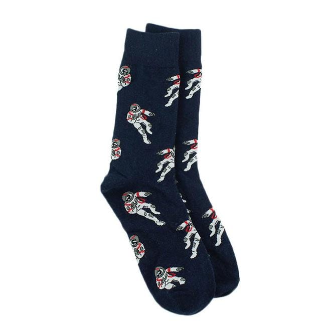 Men's Cotton Funny Socks Harajuku Creative Animal Food Happy Socks Men Dress Wedding Novelty Socks Clacetines Hombre Divertidos