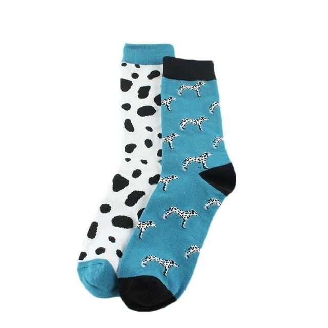 Men's Cotton Funny Socks Harajuku Creative Animal Food Happy Socks Men Dress Wedding Novelty Socks Clacetines Hombre Divertidos