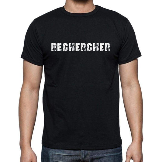 Rechercher French Dictionary Mens Short Sleeve Round Neck T-Shirt 00009 - Casual