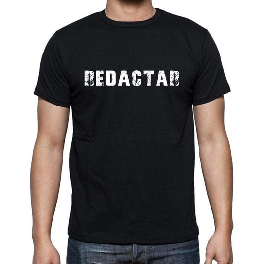 Redactar Mens Short Sleeve Round Neck T-Shirt - Casual