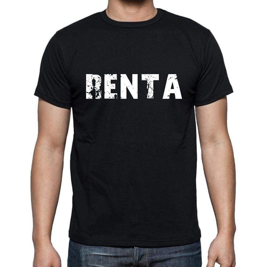 Renta Mens Short Sleeve Round Neck T-Shirt - Casual