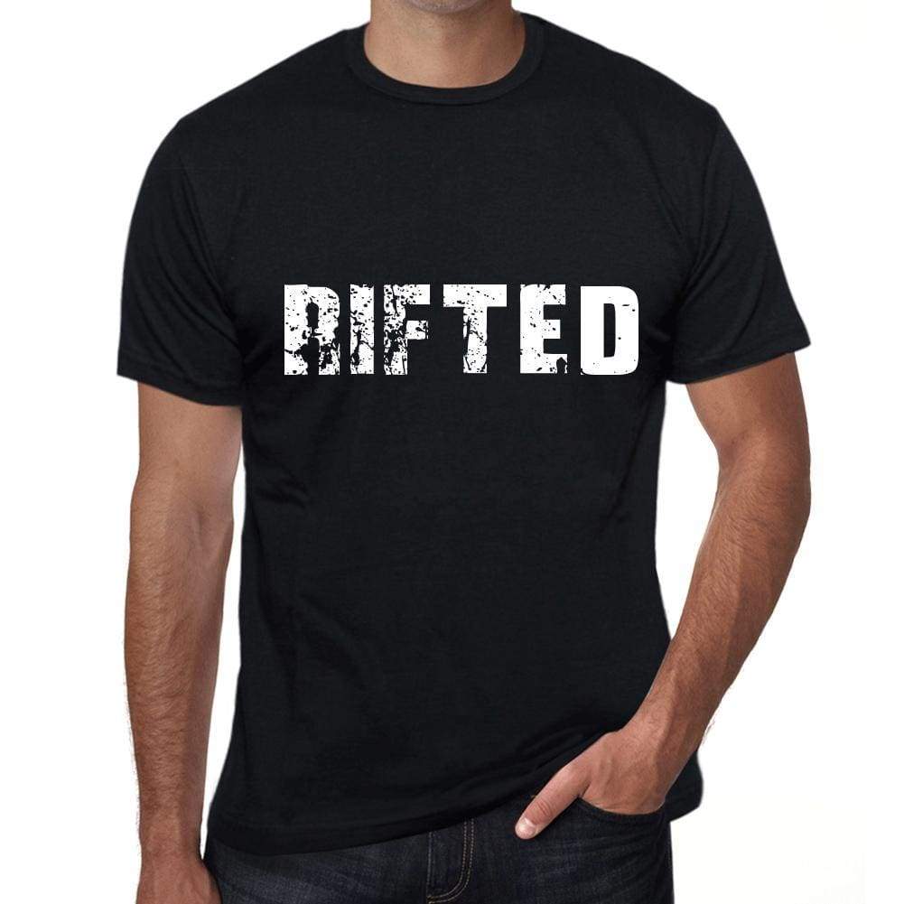 Rifted Mens Vintage T Shirt Black Birthday Gift 00554 - Black / Xs - Casual