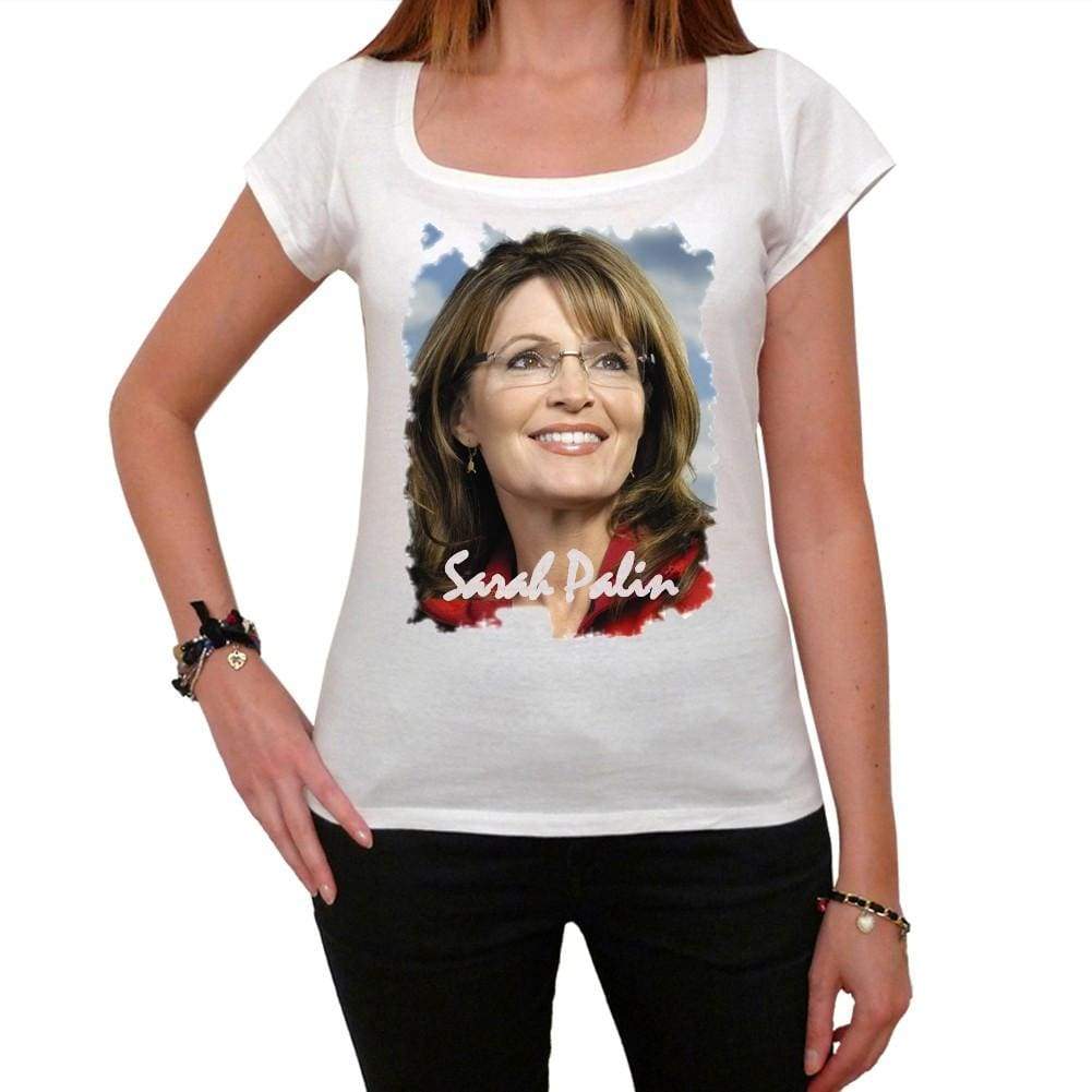 Sarah Palin Womens Short Sleeve Scoop Neck Tee 00139