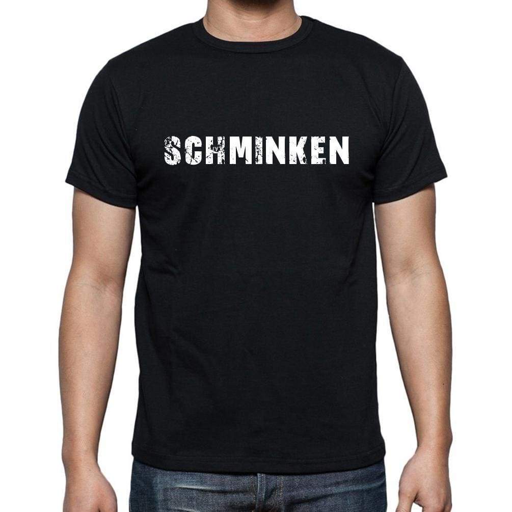 Schminken Mens Short Sleeve Round Neck T-Shirt - Casual