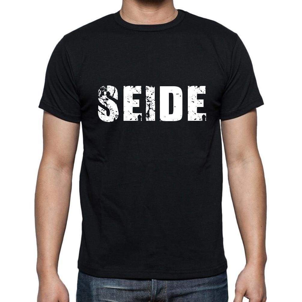 Seide Mens Short Sleeve Round Neck T-Shirt - Casual