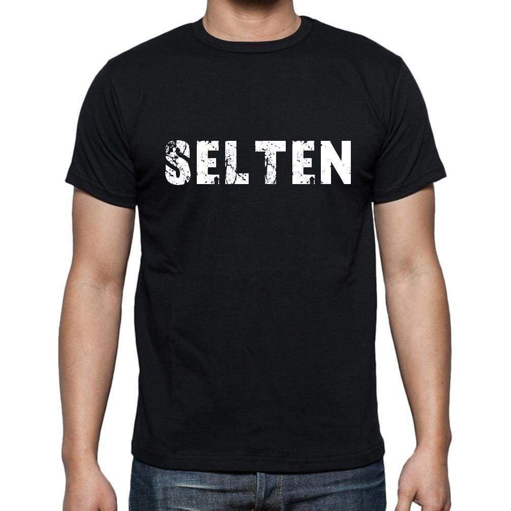 Selten Mens Short Sleeve Round Neck T-Shirt - Casual