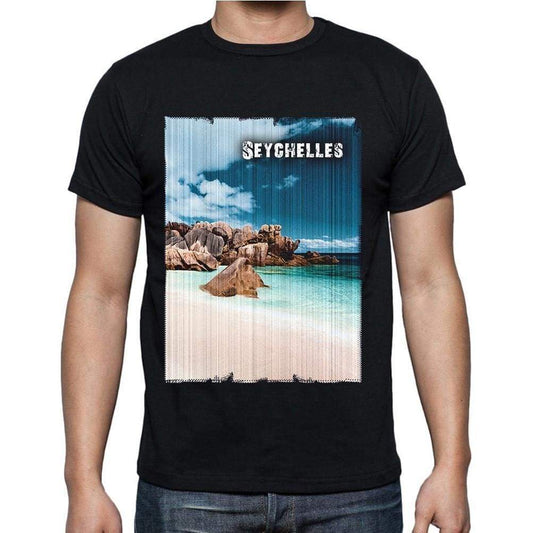 Seychelles T-shirt for mens, short sleeve, cotton tshirt, men t shirt - Ultrabasic