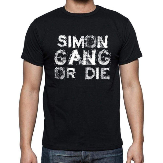 Simon Family Gang Tshirt Mens Tshirt Black Tshirt Gift T-Shirt 00033 - Black / S - Casual